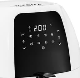 Zeegma KNAPPER GRAND Airfryer XXL - Heteluchtfriteuse 1800 W met 9 Kookprogramma’s, 6L Mand, 7,7L Kom, Temperatuurbereik van 60-200°C, Vaatwasmachinebestendig, Snelle Opwarming en Vetvrije Bereiding van Maaltijden voor het Hele Gezin — thumbnail 8