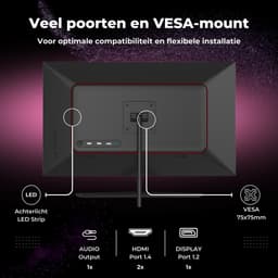 GAME HERO® 27 inch Full HD IPS Gaming Monitor - 1ms - 144Hz — thumbnail 5