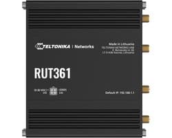 Teltonika RUT361 (EU) LTE CAT6 Router voor mobiele netwerken