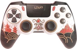 LEXIP X UBISOFT - Assassin's Creed Shadows - Draadloze controller - Exclusief AC Shadows design - bekabeld of draadloos via 2,4 GHz USB dongle - Bluetooth - Geschikt voor PS4, PC, Android, iOS en Nintendo Switch - wit, zwart, rood — thumbnail 4