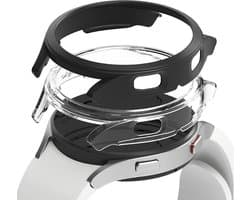 Ringke Slim Transparant Hoesje Geschikt voor Samsung Galaxy Watch 4 40MM (2P) Zwart