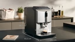 Siemens EQ300 TF303E01 - Volautomatische espressomachine - Zilver — thumbnail 3