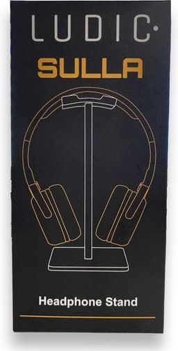Headset Stand - Headset Houder - Koptelefoon standaard - Koptelefoon Houder - Hoofdtelefoon Houder - Headphone stand - Ludic White — thumbnail 5