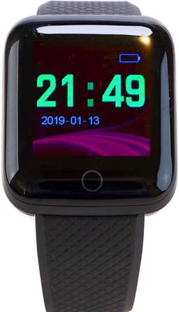 Soundlogic Smartwatch Android Bluetooth - Stappenteller - iOS - Zwart — thumbnail 4