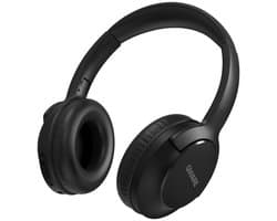 Qware - Draadloze Koptelefoon - Draadloos- Bluetooth 5.1 - Headset - Headphone - Volumeknoppen - USB-C - 20h luisteren op 50% - Vouwbaar Design - Zwart