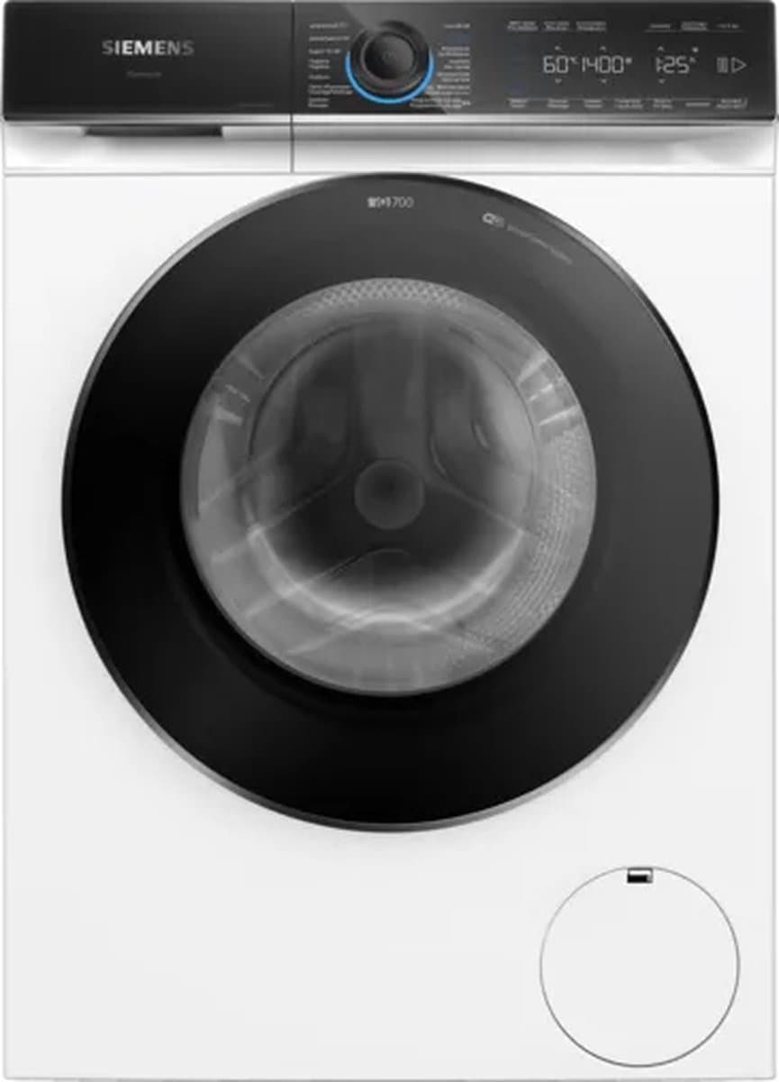 Siemens iQ700 WG54B204FG wasmachine Voorbelading 10 kg 1400 RPM Wit — afbeelding 1