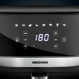 MEDION Airfryer MD10532 - 5,7 L - ca. 1700 W - 9 programma’s - Zwart — thumbnail 16