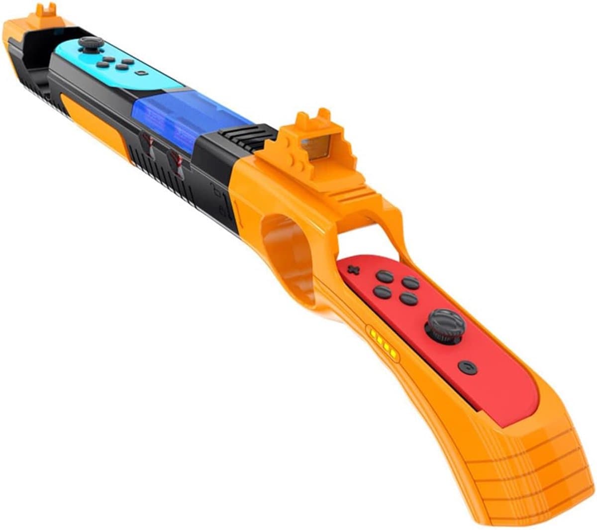 CUZKC Game Gun for Splatoon2/Splatoon 3, Compatible with N-Switch/OLED Joycons, Replacement for Joy-Con Gun Controller - ShopVlot — afbeelding 1