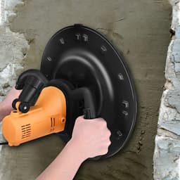 SnelShoppen - Wandafwerkingsmachine met Betonnen Mortel Palet, 1700 W, Verstelbare Snelheid 80-200 RPM, Elektrische Schep met Betonmixer — thumbnail 5