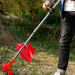 Grasmaaier Beschermhoes - Maaiershoes Tuingereedschap - Bescherming Tuinapparatuur - Hoge Hardheid Nylon - 1 Stuk - Net — thumbnail 3