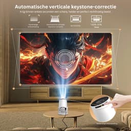 Zavio® Mini Beamer - Mini Projector - Beamer 4k — thumbnail 4