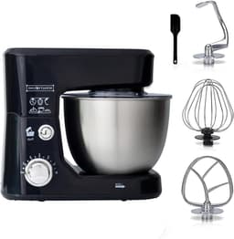 Keukenmachine - Mixer Robot - Culinaire Bereidingen - Planetaire Beweging - 4 Liter Kom - Zwart — thumbnail 1