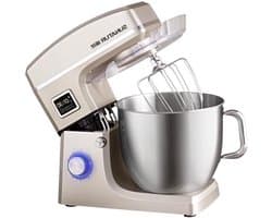 Keukenmachine - Mixer Standmixer - Bakken Deeg Maken - Intelligente Timer Fermentatie - 10 Liter - Champagne Goud