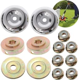 8 STUKS Grasmaaier Versnellingsbak Metalen Universele Bosmaaier Versnellingsbak Adapter met 5 STKS Trimmer Draad voor Strimmer Bosmaaier Trimmers — thumbnail 1