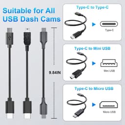 Thijox - Dashcam Power Adapter 3-Pin (Model B) voor Volvo C40 Recharge, S60, S90, V60, V90, XC40, XC60, XC90 - GPS Radar Mirror Camera Adapter, Verbin — thumbnail 3