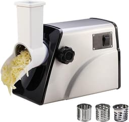 Elektrische Kaasrasp - Groente Versnipperaar - Snel Salade Maken - 300W Krachtige Motor - 45 x 24 x 28 cm — thumbnail 1