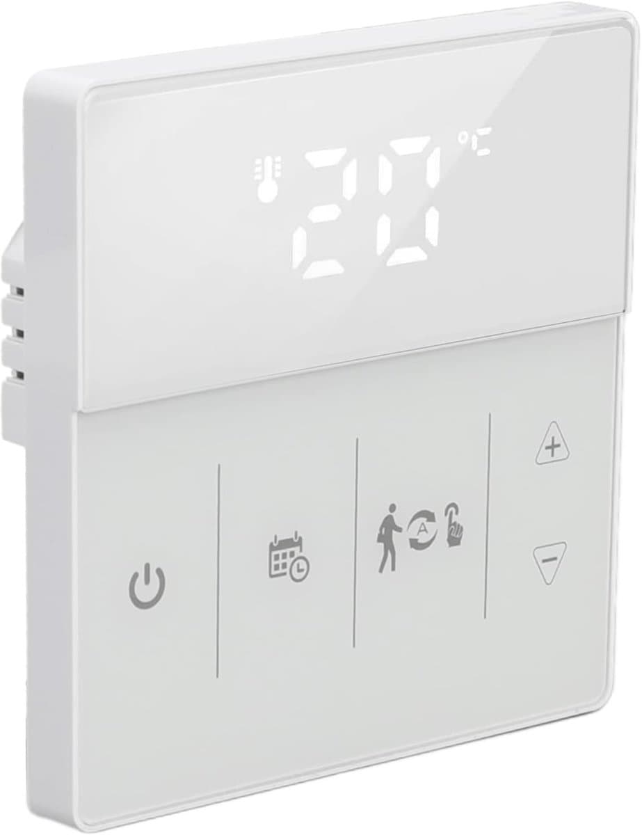 Slimme Thermostaat - App Bediening - Comfort Verhoging - Spraakgestuurd - 85 cm - Wit — afbeelding 1