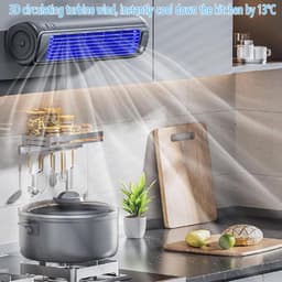 Sander Shop draagbare airconditioner/luchtkoeler met drie windsnelheden, geen installatie nodig, USB-oplaadbaar, draagbare torenventilator voor op het bureau, voor slaapkamer, kantoor en thuis（wit） — thumbnail 5