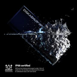Draagbare SSD - Externe Harde Schijf - Gegevens Beveiligen - PIN Geverifieerd - 1 TB - Zwart — thumbnail 5