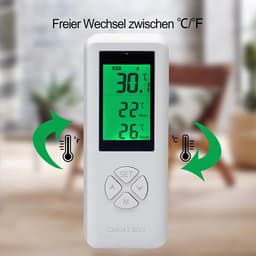 Draadloze Digitale Thermostaat voor Verwarming en Koeling met Afstandsbediening — thumbnail 3