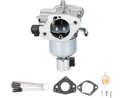 Carburateur Grasmaaier Set - Reparatieset Motoronderdeel - Motor Onderhoud - Inclusief Reinigingsgereedschap - 14 x 10 x 8 cm - Zilver