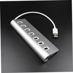 Draagbare Data Hub - USB Hub Extender - Computer Uitbreiding - 7 USB 3.0 Poorten — thumbnail 3