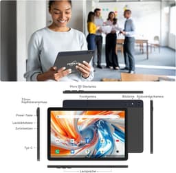 Tablet 10 Inch - 4G LTE met 2 SIM en 1 SD Slot - 1080FHD Scherm - Ideaal voor Werk en Entertainment - SnelShoppen — thumbnail 5