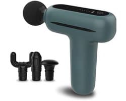Thuys - Massage Gun Professioneel MG 200 Groen - Smart Mode - 8 Uur Batterij - Veelzijdige Opzetstukken - voor Spierherstel en Ontspanning