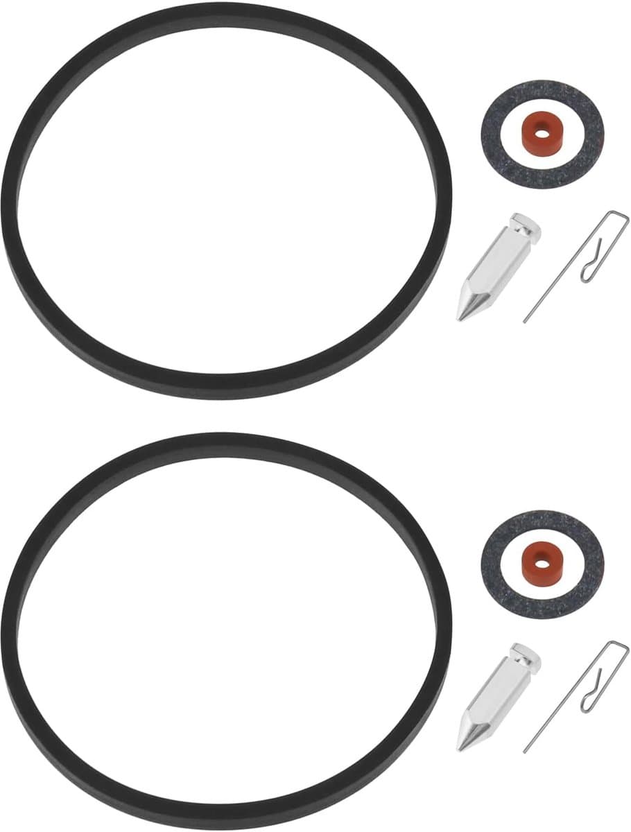 SnelShoppen - 2 Sets van 10 Stuks Grasmaaier Carburateur Reparatie Kits - Compatibel met Tecumseh 631021 631021A 631021B - Inclusief Sealing Bowl, Moe — afbeelding 1