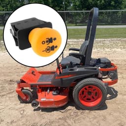 SnelShoppen - PTO Schakelaar Grasmaaier K301162300 Geschikt Voor Kubota ZG123 ZG127 Z411 Z421 Z723 2-pins 8 Terminals 9-16VDC — thumbnail 3