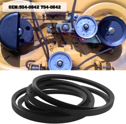 SnelShoppen - Grasmaaier Deckriem 954-0642 754-0642 Vervangingsriem voor Cub Cadet en MTD - Hoogwaardige Kwaliteit, 3500.2 mm, Tuin Accessoire — thumbnail 5