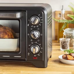Compacte Oven - Mini Oven - Dagelijks Koken - 6 Kookmodi - 19 Liter - Zwart — thumbnail 3