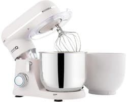 Keukenrobot - Mixer Machine - Bakken en Koken - Dubbele Kom - 35L - Wit