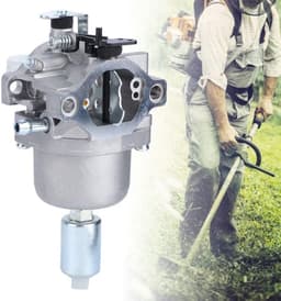 SnelShoppen - Carburetor Vervanging voor Grasmaaier, Nikki 697203 en Briggs Straton 795873, Hoogwaardige Metaal, Tuinaccessoires, Duurzaam en Betrouwb — thumbnail 2