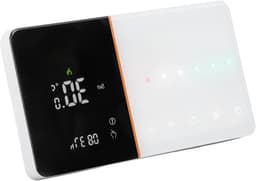 Slimme Thermostaat - Programmeerbare Thermostaat - Verwarming Regelen - Groot LCD Display - 131 x 75 mm - Wit — thumbnail 1