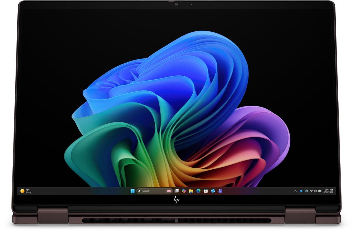 HP OmniBook X Flip 2-in-1 Laptop Next Gen AI 14-kc0971nbx Copilot+ PC AMD Ryzen AI 7 445 35,6 cm (14") Touchscreen 2K 16 GB LPDDR5x-SDRAM 512 GB SSD Wi-Fi 7 (802.11be) Windows 11 Home — afbeelding 1