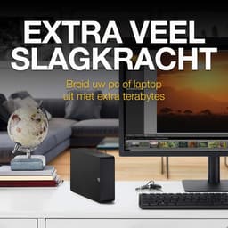 Externe Harde Schijf - Desktop Opslag - Bestanden Opslaan - Inclusief Rescue Service - 6TB Capaciteit - Zwart — thumbnail 4