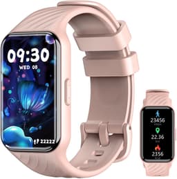 Blackview Watch - R10 - Smartwatch- Stappenteller - Slaapmonitor - Saturatiemeter - met hartslag - Bluetooth Sport Health slimme armband - voor Android en iOS. - Dames en heren - Roze — thumbnail 1