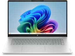 HP OmniBook 3 AI PC 17-dg0013ndx Intel Core 3 Laptop 43,9 cm (17.3") Full HD 8 GB LPDDR5x-SDRAM 512 GB SSD Wi-Fi 6 (802.11ax) Windows 11 Home Grijs, Zilver QWERTY — thumbnail 1