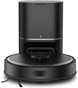 SP® Robot Stofzuiger - Robotstofzuiger met Kaartfunctie - Automatische Stofafvoer - Zwart - 33cm x 33cm x 7cm — thumbnail 2