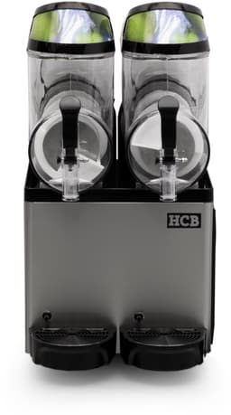 HCB® - Professionele Horeca Slushmachine - 2 x 12 liter - 230V - Slush puppy machine - 51x43x77 cm (DxBxH) - 44 kg - 7656 — thumbnail 4