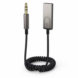 Carkit Transmitter Bluetooth USB – Auto USB naar AUX Bluetooth Ontvanger – AUX BT Adapter - Audio Adapter naar 3.5mm Jack — thumbnail 1