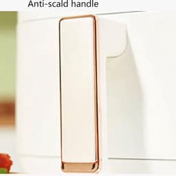Heteluchtfriteuse - Airfryer - Gezond Frituren - 10 Voorgeprogrammeerde Menu's - 4 Liter - Roze — thumbnail 2