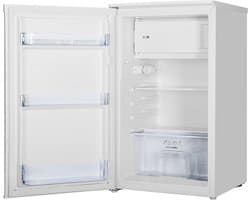 Tafelkoelkast met vriesvak - Koelkast met vriesvak - Keuken organiseren - Efficiënte LED-verlichting - 96 liter - Wit