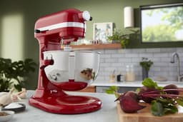 Roestvrijstalen Mixer Kom - Keukenmachine Kom - Bakken en Mixen - 10% Meer Capaciteit - 5.2 Liter - Zilver — thumbnail 4