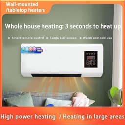 Wandairco - Klimaatbeheer - Comfort het hele jaar - Geen boren nodig - 550 x 250 x 150 mm - Wit — thumbnail 3