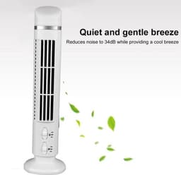 Torenventilator Allecto - Bladloos - 90 Graden - Stil Effectief — thumbnail 2