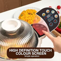 Automatische Kookmachine - Slimme Keukenrobot - Eenvoudig Koken - 360° Rotatie - 3.5L Capaciteit - Wit — thumbnail 5