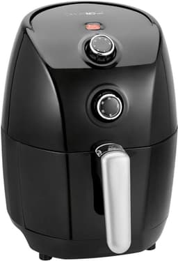 Hete Lucht Friteuse - Airfryer Frituurpan - Vetarm Eten - Instelbare Thermostaat - 1.5 Liter Capaciteit - Zwart — thumbnail 1