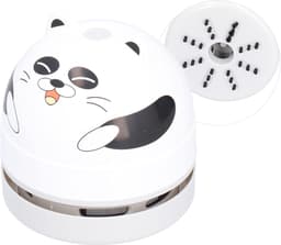 Mini Stofzuiger - Bureau Reiniger - Bureau Schoonmaken - USB Oplaadbaar - 13 cm Hoog - Wit — thumbnail 2
